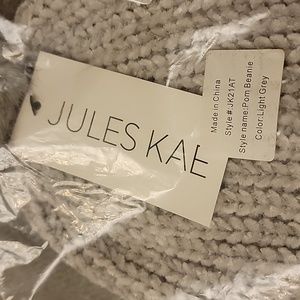 Jules Kae Pom Beanie NWT